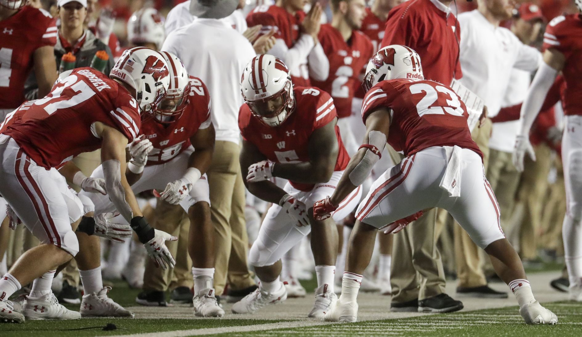 AP Nebraska Wisconsin Football